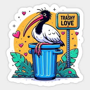 valentine bin chicken Sticker